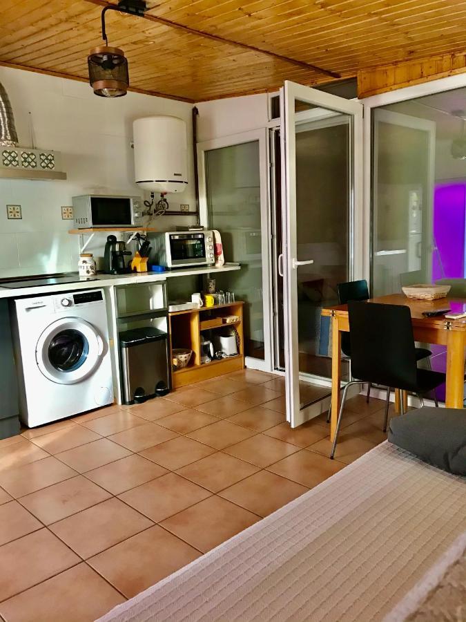 Cabana Jara Y Enebro Collado Villalba Esterno foto