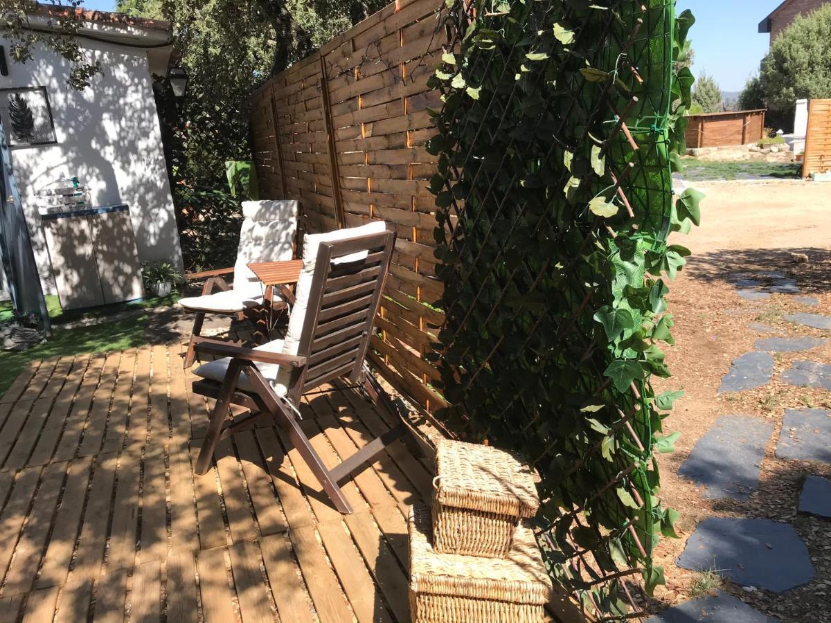 Cabana Jara Y Enebro Collado Villalba Esterno foto
